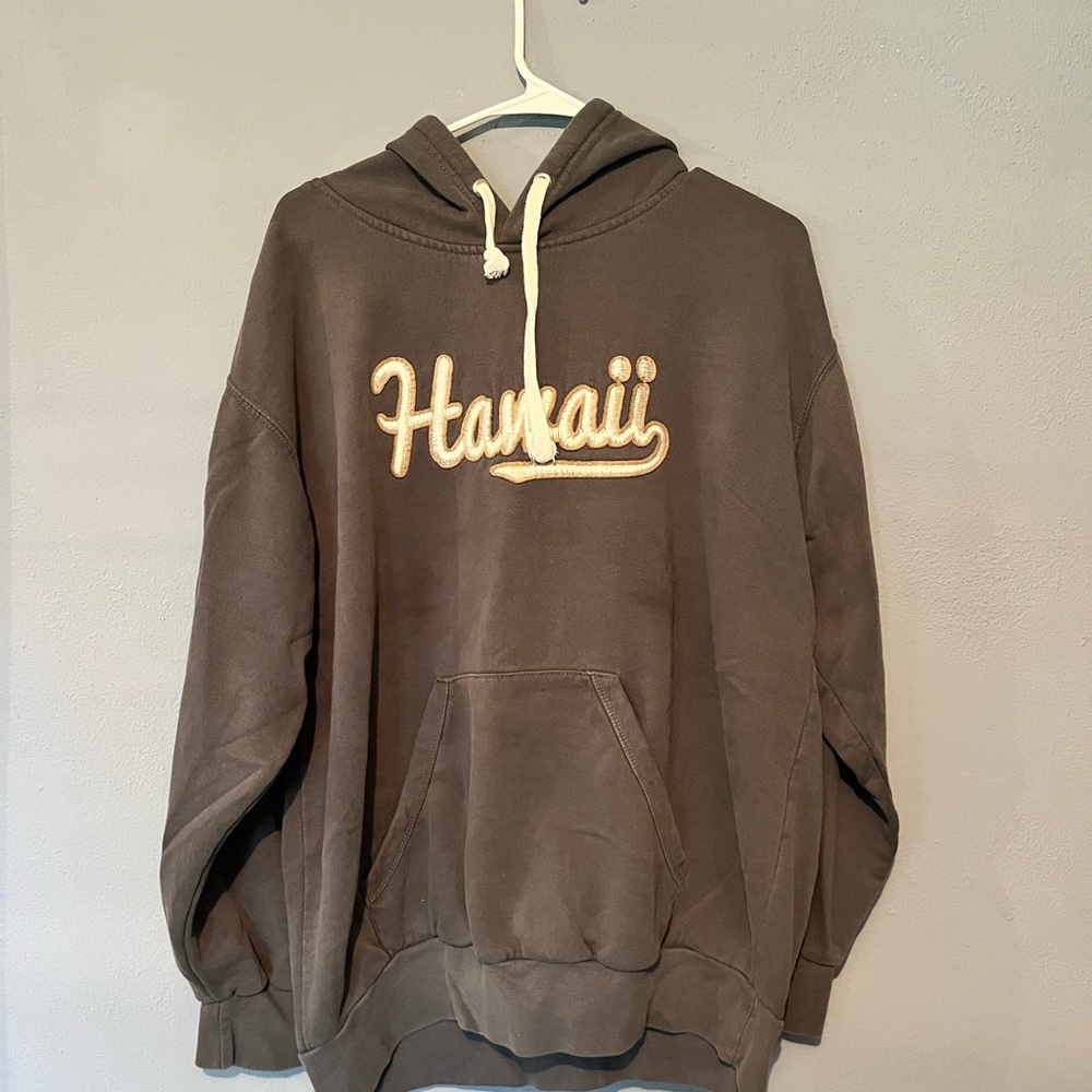 Brown Hawaii Hoodie